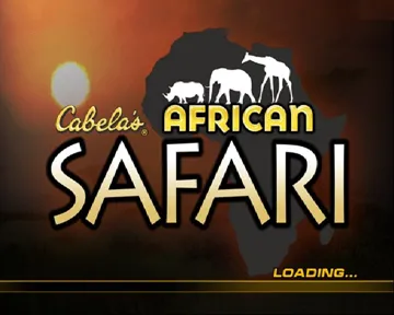 Cabela's African Safari screen shot title